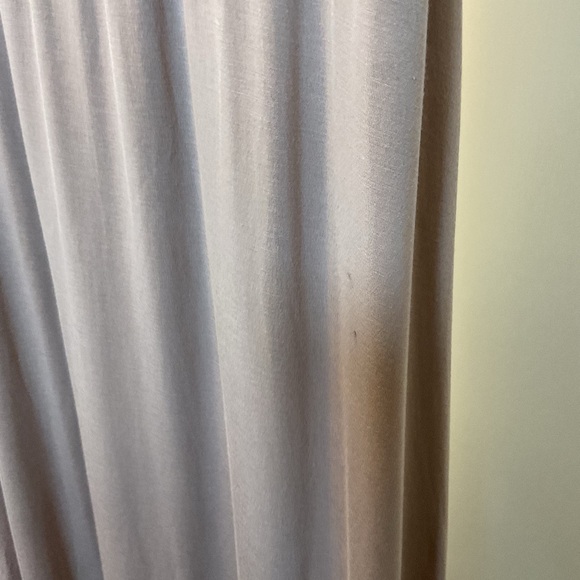 10. Olivecaous Strapless Tan Maxi Dress Size Large - Picture 5 of 7